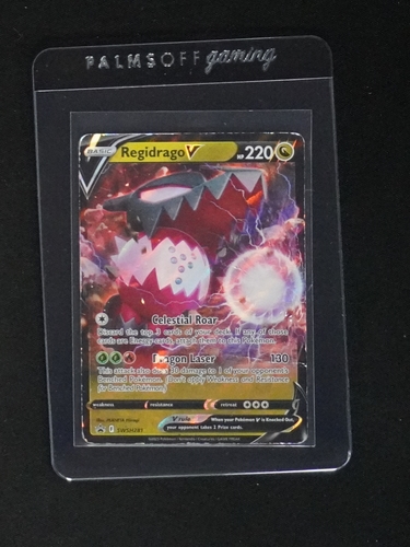 2023 Pokémon TCG Regidrago V #SWSH281 — front