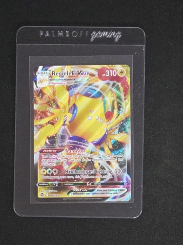 2022 Pokémon TCG Silver Tempest #058 Regieleki VMAX — front