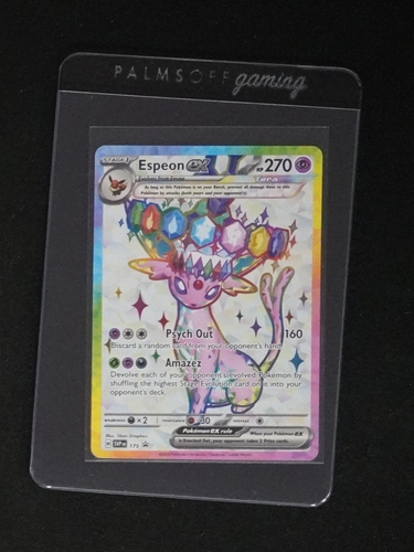 2022 Pokémon SV Scarlet & Violet Promo #175 Espeon ex — front