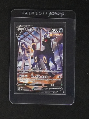 2022 Pokémon Sword & Shield Brilliant Stars #TG22 Umbreon V — front