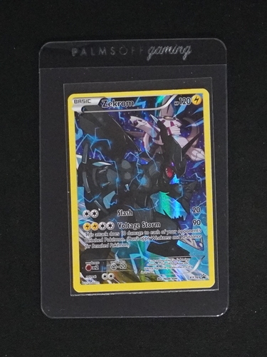 2015 Pokémon XY Black Star Promo #XY76 Zekrom — front