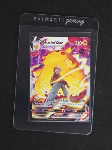 2022 Pokemon Sword & Shield Lost Origin #TG17 Pikachu VMAX — front