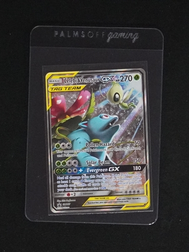 2019 Pokémon SM167 Celebi & Venusaur GX — front