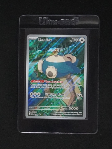 2023 Pokémon TCG Scarlet & Violet #051 Snorlax Black Star Promo — front