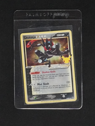 2021 Pokémon TCG SWSH144 Greninja Gold Star — front