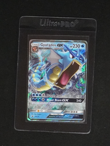 2019 Pokémon TCG SM Black Star Promo #SM212 Gyarados GX — front