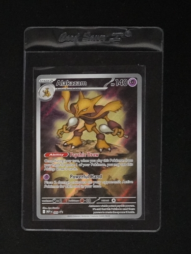 2025 Black Star Promo #009 Alakazam Mega Evolution — front