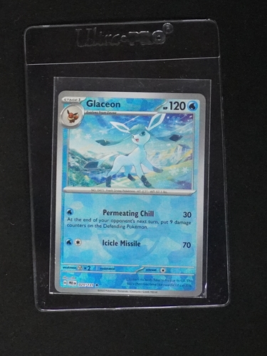 2025 Pokémon Prismatic Evolutions #025 Glaceon — front