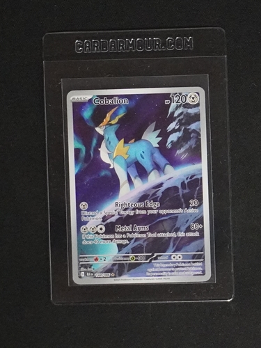 2025 Pokémon TCG #144 Cobalion Black Bolt Illustration Rare — front