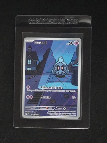 2024 Pokémon Scarlet & Violet Shrouded Fable #068 Duskull Illustration Rare — front