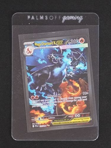 2025 Pokémon Mega Charizard X EX #125/094 — front