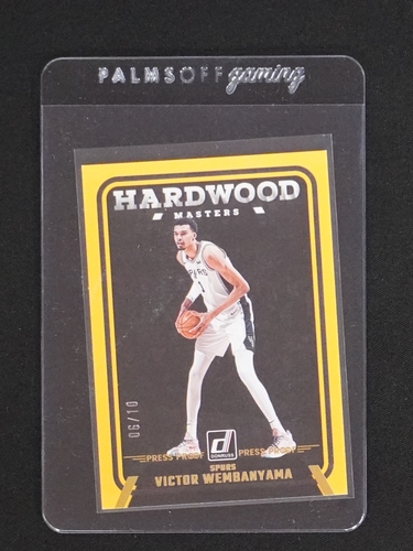 2024-25 Donruss #1 Victor Wembanyama Hardwood Masters — front