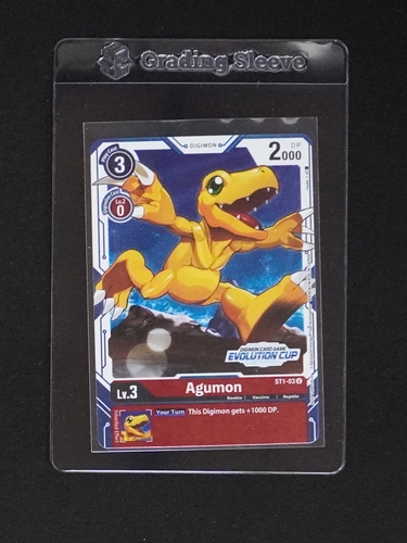 2020 Digimon Card Game ST1-03 Agumon — front