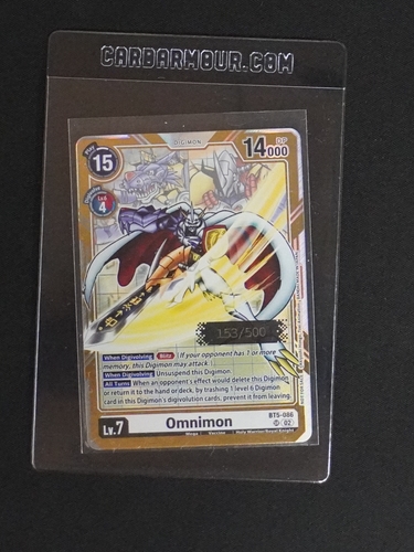 Digimon TCG 2024 BT5-086 Omnimon — front