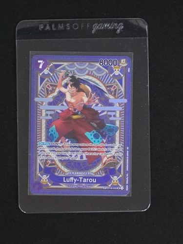 2025 One Piece Card Game ST18-005 Luffy-Tarou SP A Fist of Divine Speed — front
