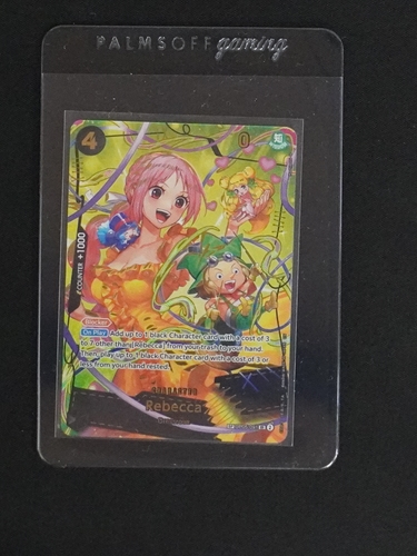One Piece Card Game 2025 OP05-091 Rebecca SP — front