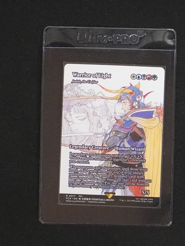 2025 Final Fantasy: Through the Ages #0017 Jodah, the Unifier Warrior of Light — front