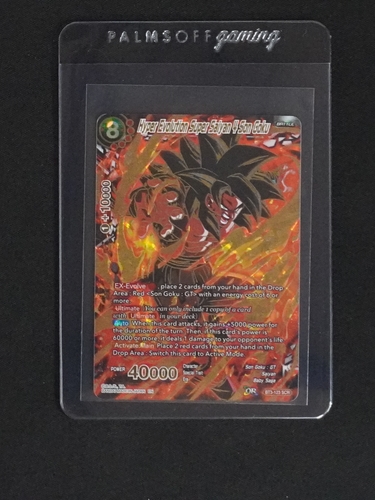 2022 Dragon Ball Super Card Game Hyper Evolution Super Saiyan 4 Goku #BT3-123 — front