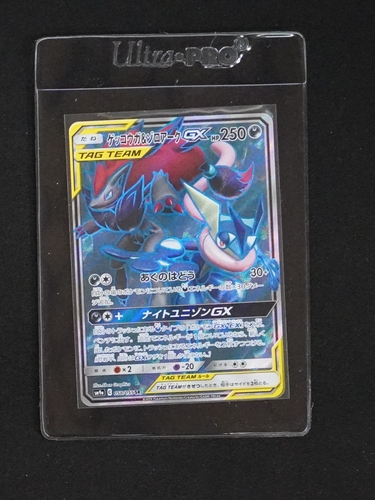 2023 Pokémon S-Chinese Greninja & Zoroark GX #162 — front