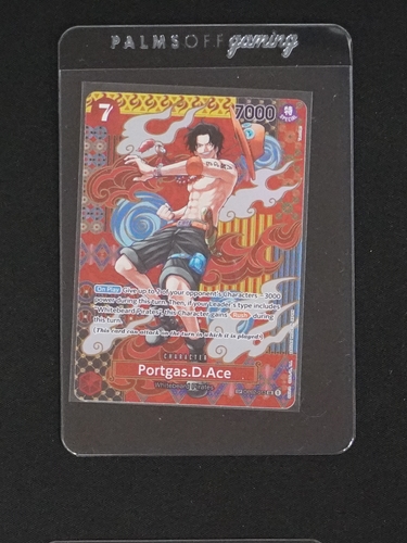 2024 One Piece TCG OP02-013 Portgas D. Ace SP Two Legends — front