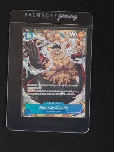 One Piece TCG 2023 OP11-058 Monkey.D.Luffy Carrying On His Will — front