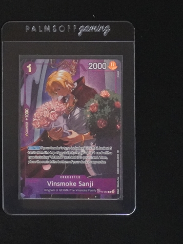 2025 Palms Off Gaming One Piece OP10-063 Vinsmoke Sanji — front