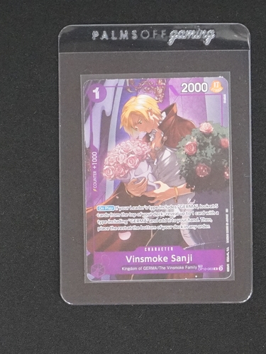 2023 One Piece TCG OP10-063 Vinsmoke Sanji — front