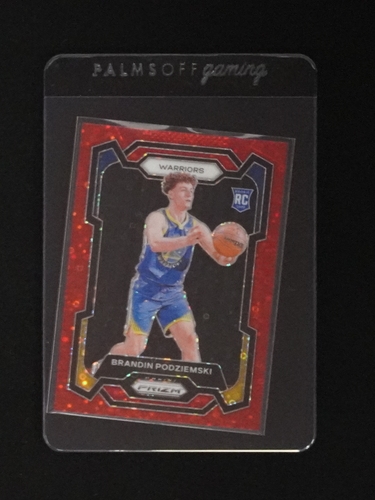 2023-24 Panini Prizm #147 Brandin Podziemski — front