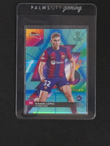 2023-24 Topps Finest UEFA Club Competitions #67 Fermin Lopez Rookie — front