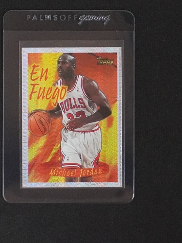 1996-97 Topps Season's Best En Fuego #1 Michael Jordan — front