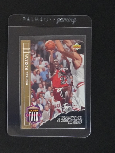 1993-94 Upper Deck Locker Talk #LT1 Michael Jordan — front