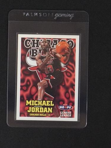 1997-98 NBA Hoops #1 Michael Jordan — front