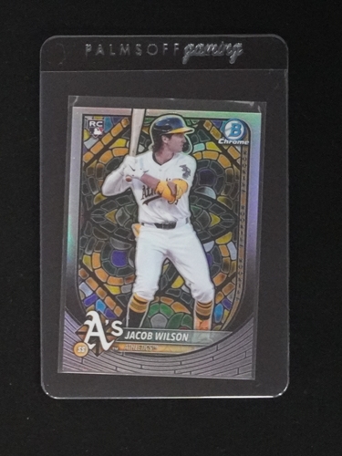 2025 Bowman Chrome #1 Jacob Wilson — front
