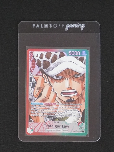 2022 One Piece OP01-ROMANCE DAWN ALTERNATE ART #002 Trafalgar Law — front