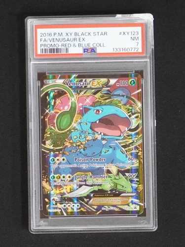 2016 Pokémon XY Black Star Promo #XY123 Venusaur EX — front
