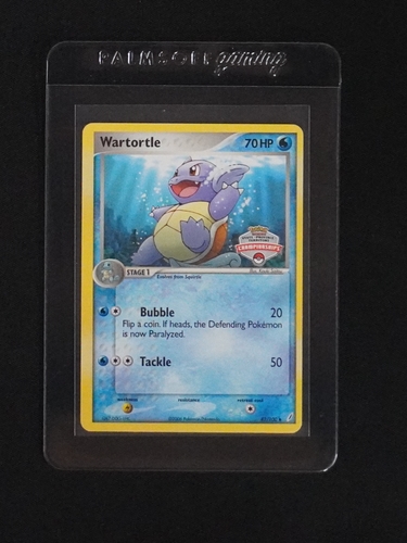 2006 Pokemon EX Crystal Guardians #42 Wartortle — front