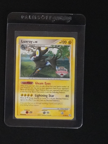 2007 Pokémon Diamond & Pearl #7 Luxray National Championships — front