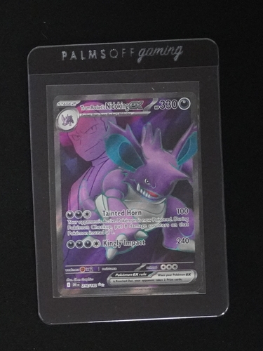 2025 Pokémon TCG #216 Team Rocket's Nidoking EX — front