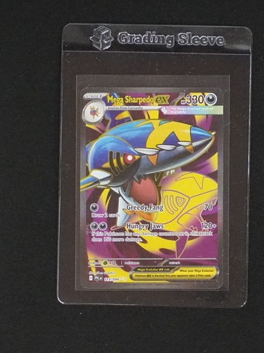 2023 Pokemon Phantasmal Flames #113 Mega Sharpedo EX — front