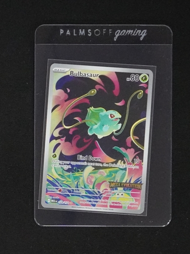 2025 Pokemon TCG #133 Bulbasaur Mega Evolution Stamped Promo — front