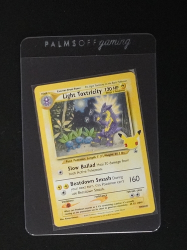 2021 Pokémon TCG SWSH #SWSH137 Light Toxtricity — front