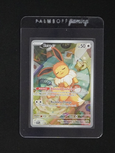 2025 Pokemon Center Black Star Promo #173 Eevee — front
