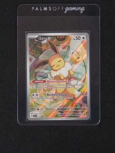 2025 Pokémon Scarlet & Violet Black Star Promo #173 Eevee — front