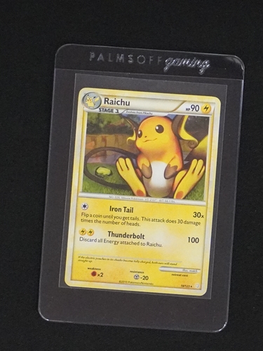 2010 HeartGold & SoulSilver #10 Raichu — front