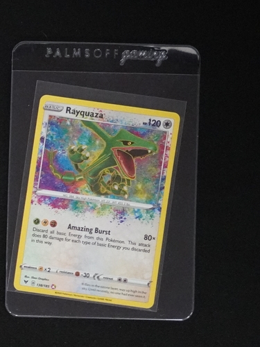 2020 Pokémon TCG Vivid Voltage #138 Rayquaza — front
