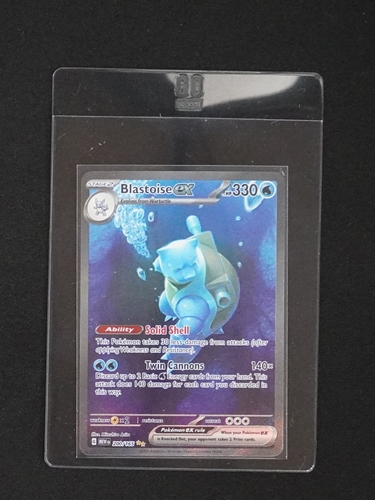 2023 Pokemon Scarlet & Violet 151 #200 Blastoise ex Special Illustration Rare — front