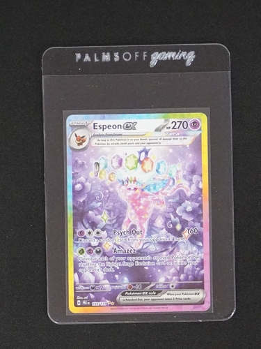 2016 Pokemon Prismatic Evolutions #155 Espeon EX — front