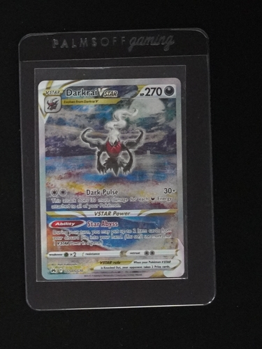 2023 Pokémon Sword & Shield Crown Zenith #GG50 Darkrai VSTAR — front