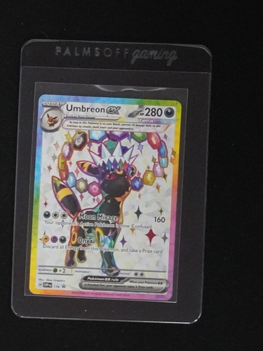 2025 Pokémon Black Star Promo #176 Umbreon EX — front