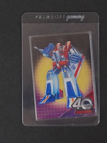 2024 Dynamite Transformers 40th Anniversary #12 Starscream Robot Mode Base — front